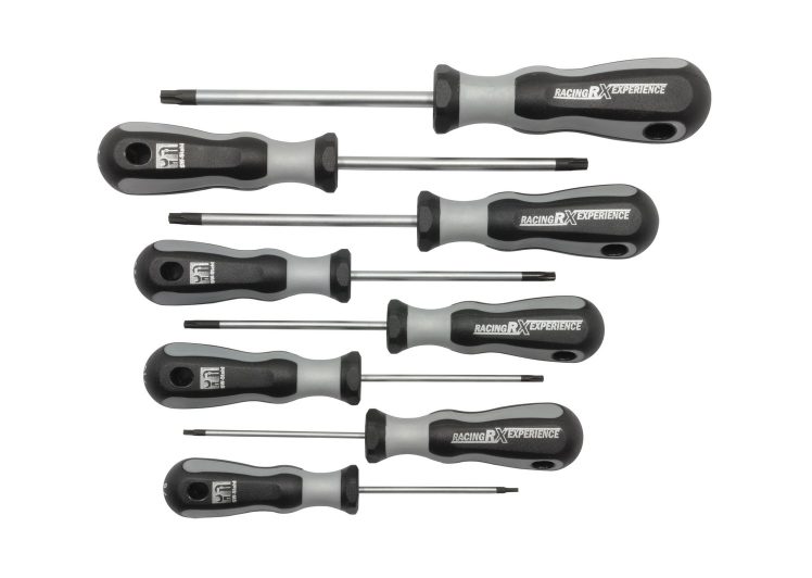 SW-STAHL set odvijača 8 dijelni t profil t8/t10/t15/t20/t25/t27/t30/t40, 31457L