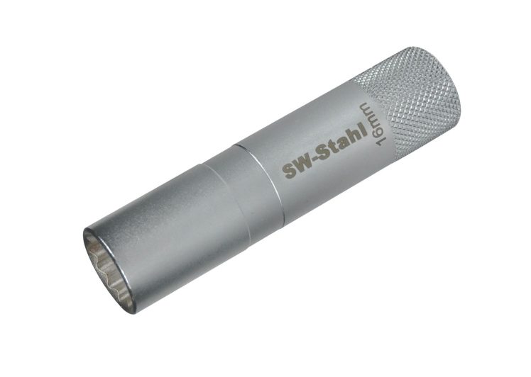 SW-STAHL ključ za svjećice 3/8″ 16mm/90mm 12 kutni za Mitsubishi 03146L