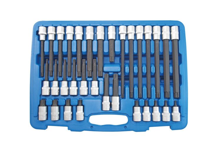 SW-STAHL set nastavaka 1/2″ ribe profil m5-m14 55 i 100mm, m8-m14 140 i 200mm 32 dijelni, 04422L