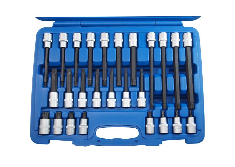SW-STAHL set nastavaka 1/2″ 12-kutni profil m5-m16 55,100,140 i 200 mm 26dj.04424l