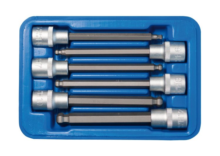 SW-STAHL set nasadnih ključeva 1/2″ imbus, 6 dijelni dužine 140mm, 05010L