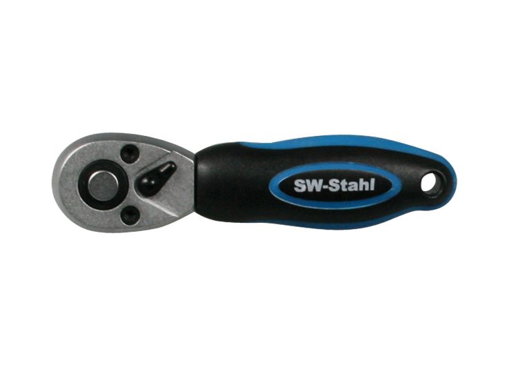 SW-STAHL račna 1/4″ 72 zuba 108mm kratka 05710L