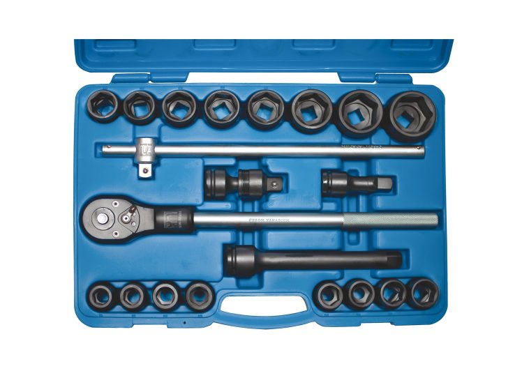 SW-STAHL set udarnih nasadnih ključeva 3/4 “, 21 dijelni, 19-50mm, 07605L
