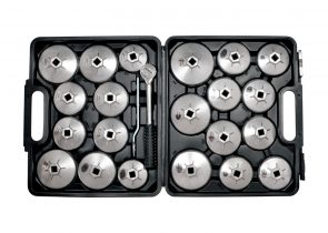 SW-STAHL ključ za filter ulja ,pašteta, 1/2, set 23 dijelni 65-101mm sa račnom 08450L