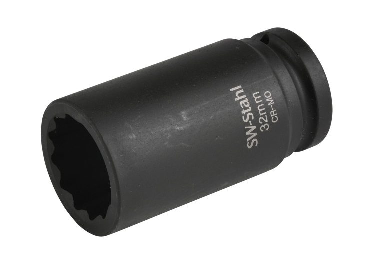 SW-STAHL ključ nasadni 3/4″ udarni 32mm 12-kutni 10186l-32