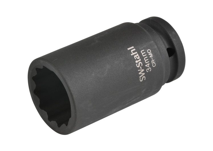 SW-STAHL ključ nasadni 3/4″ udarni 34mm 12 kutni 10186L-34