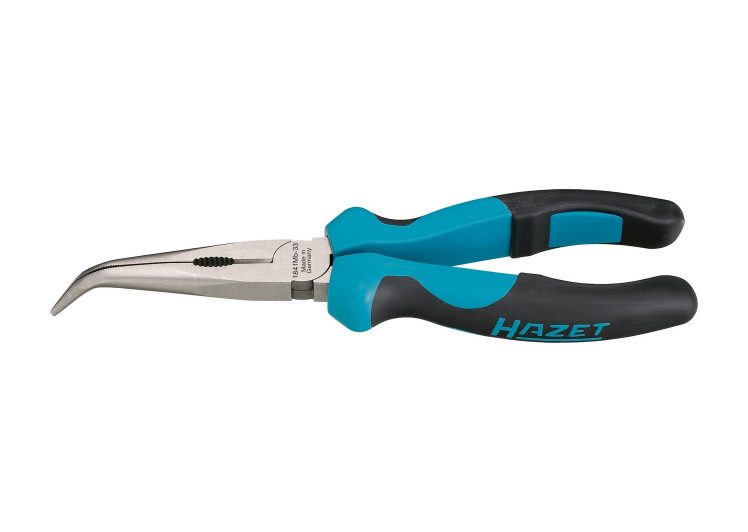 HAZET kliješta zakrivljena špicasta, dužina 200mm, 1841MB-33