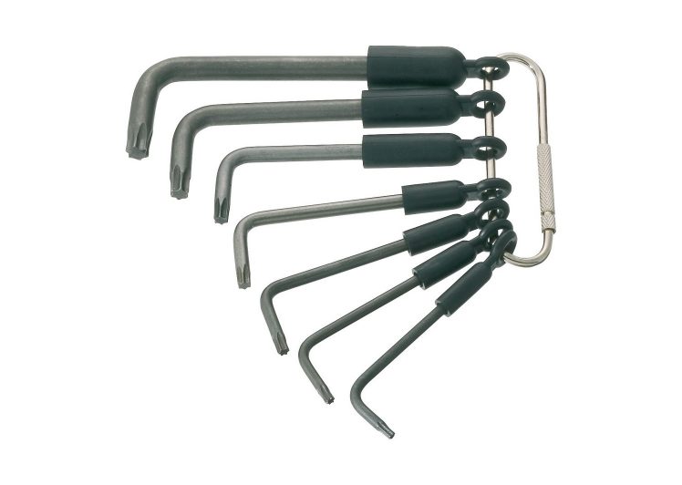 HAZET ključ torx kratki, set 8 dijelni, T8,10,15,20,25,27,30,40, 2115-T/7R