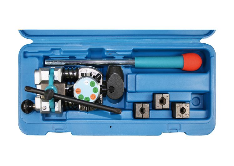 SW-STAHL alat za izradu kočionih cijevi 3/16″ /4,75-5-6mm-1/4″za rad na stolu, 24520L
