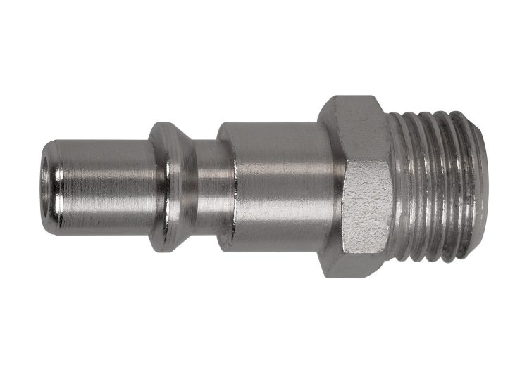 Spojnica 1/4″ muška niklana