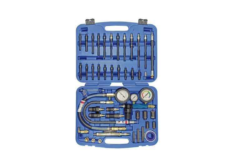 SW-STAHL set za mjerenje kompresije benzin-diesel 48-dijelni – 26119l