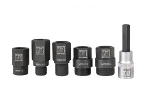 SW-STAHL set adaptera za montažu injektora m14,m17,m20,m25,m27x1,0 set 6 dijelni, 301057L
