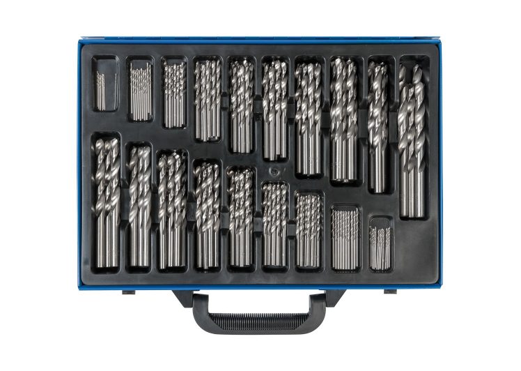SW-STAHL set svrdla hss za bušenje željeza, 10 komada 1,0-8,0×0,5, 5 komada 8,5-10×0,5 – 80200l