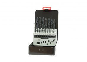 SW-STAHL svrdlo hss industrijsko 1-10mm x 0,5mm u metalnoj kutiji set 19 dj. 80419l