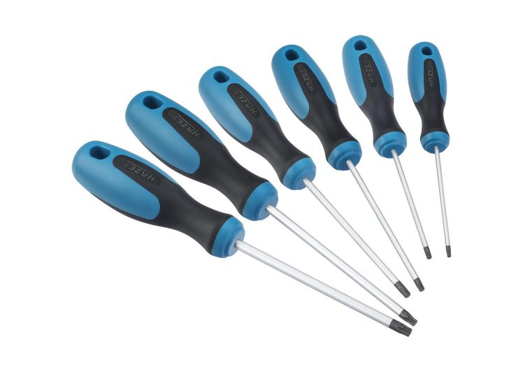 HAZET set torx odvijača. 6kom, T10-T30, 810T/6
