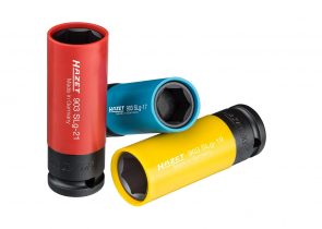 HAZET ključ nasadni 1/2” udarni 17-19-21mm set s plastičnom zaštitom za alu felge 903SPC/3