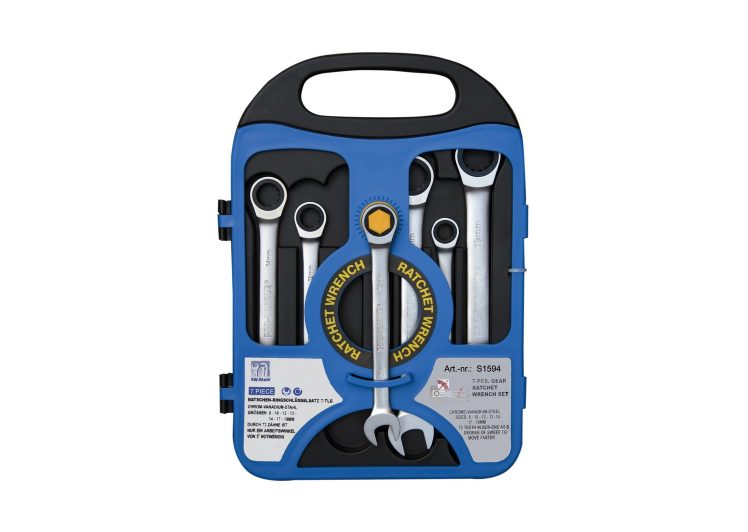 SW-STAHL set kombiniranih ključeva multiprofil 4u1 s opcijom račne 7 kom 8-19mm S1594
