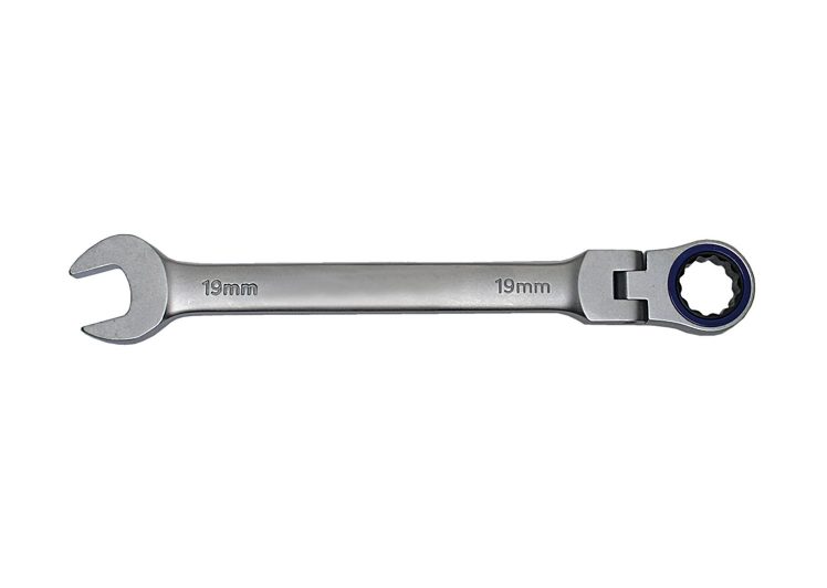 SW-STAHL ključ kombinirani 12mm račna sistem pregibna, S1597-12