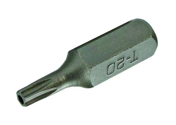SW-STAHL bit nastavak torx s rupom 30mm T20, 04186T20