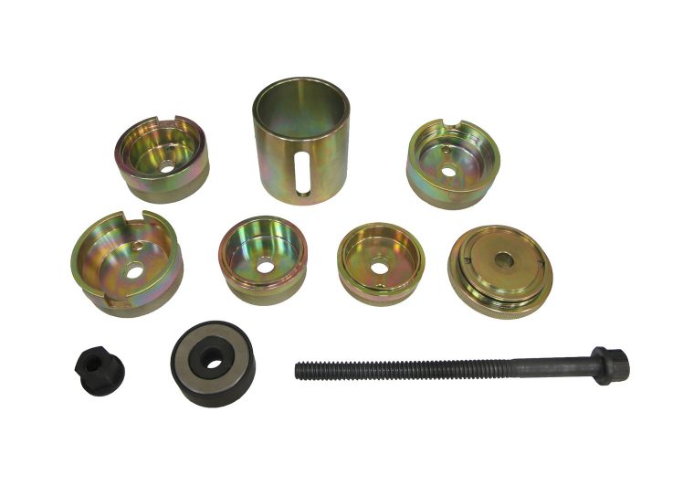 Set alata za promjenu gumenih ležajeva mercedes-benz w203, w211, w220