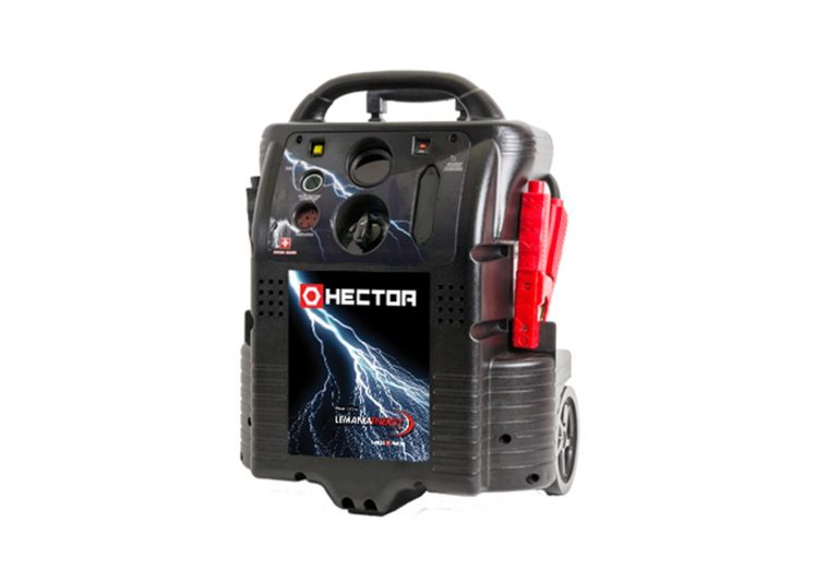 HECTOR prijenosni starter booster 12/24V, 6400A/3200A na kotačima, HE-12-24 PROF