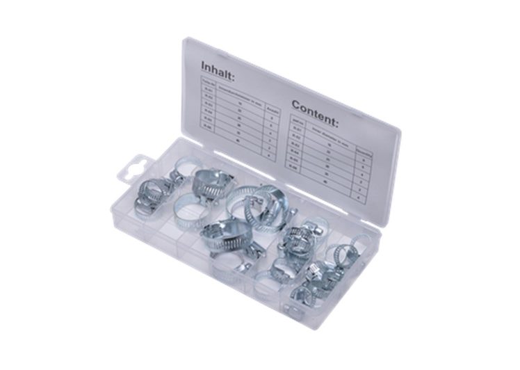 SW-STAHL set šelni, metalnih obujmica, 26 dijelni, S8055
