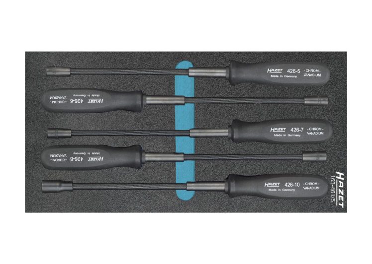 Set odvijača u spužvastom umetku 5-dj. 163-461/5