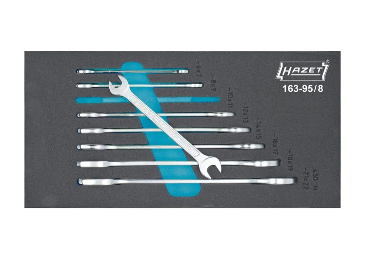 Set ključeva u spužvastom umetku 8-dj. 163-95/8