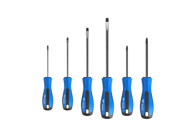 BRILLIANT TOOLS profesionalni set odvijača, 6 dijelni, magnetizirani BRILLIANT TOOLS031000
