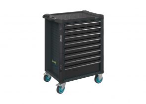 Radionička kolica prazna crna siva 179nt-8-ral7016