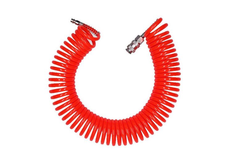BRILLIANT TOOLS spiralno crijevo za zrak sa brzim spojnicama 10 m unutrašnji promjer 6 mm, BT160030