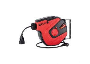 KS TOOLS strujni produžni kabel na koloturi, 15m, 1,5 mm2 – 150.4217