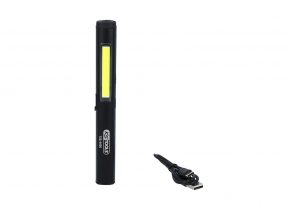 KS TOOLS kontrolna svjetiljka 350 lumena s uv spot led i laserski pokazivač led cob stripe – 150.4400
