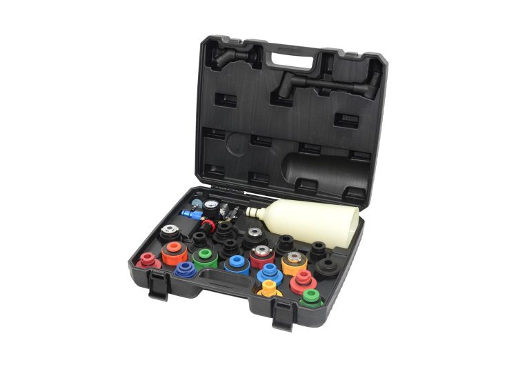 KS TOOLS master set lijevaka za punjenje ulja s obrtnim kutnim krakom, 24-dijelni – 150.9130