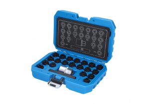 BRILLIANT TOOLS set za skidanje sigurnosnih vijaka na kotaču, vw grupacija do 2012 godine, 22-dijelni, BT691390