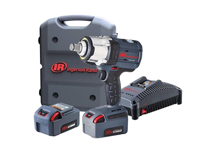 INGERSOLL RAND aku udarni odvijač 3/4″ 2040Nm 20v baterija 2×5,6 Ah, punjač, kofer – W7172-K22B-EU