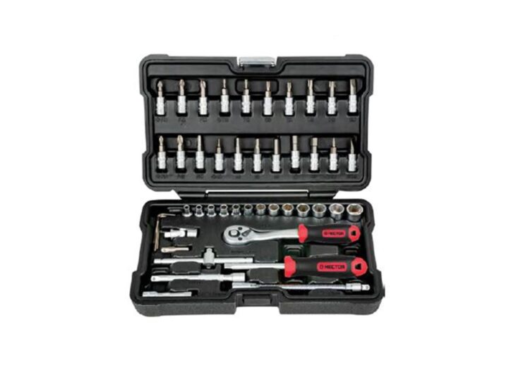 HECTOR set alata 1/4″ gedore i nasadni ključevi 46 dijelni (54109) – he-4202351