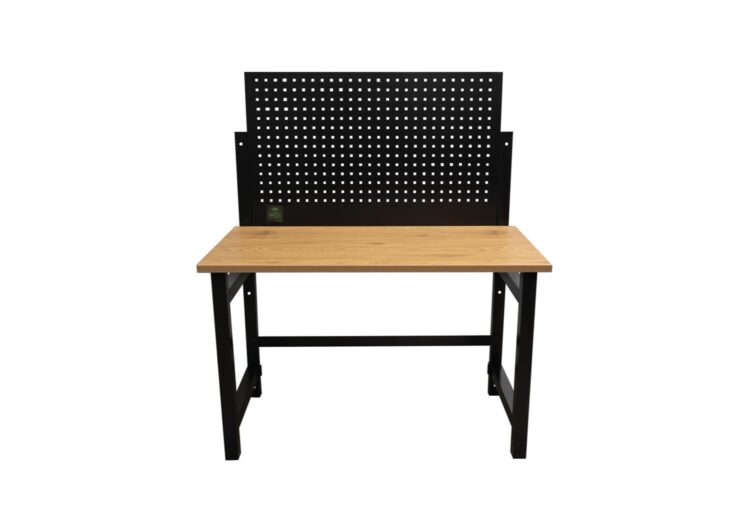 Radionički stol sa crnim panelom 120x64x144 cm – 54328 JBM