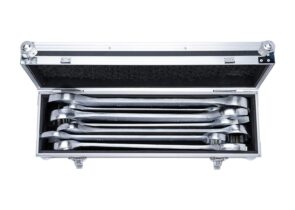 MARCO TOOLS 7  dijelni set okasto vilastih ključeva 55 – 85 mm za teretni program – 05.090.105