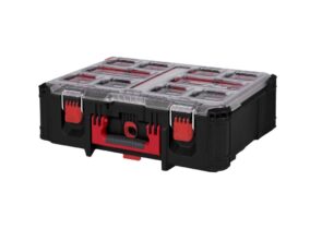 Milwaukee organizator za alat, duboki, packout, 10 odvojenih pretinaca, vodonepropusno