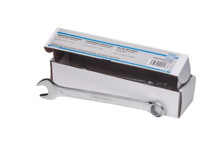 SW-STAHL set ključeva kombiniranih 8-19mm 8 dijelni u kartonskoj kutiji 01-121-WB