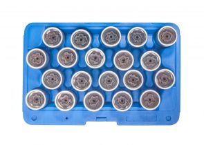 SW-STAHL set za skidanje sigurnosnih vijaka na kotaču VW grupacija od 2012 godine, 20 dijelni, 02383L