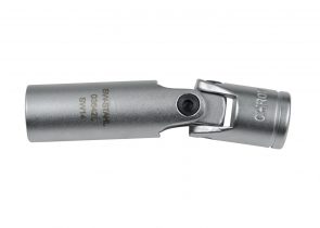 SW-STAHL ključ za svjećice 3/8″ 14mm 12 kutni zglobni za novije svjećice u C5 2,0i, Renault 1,2 16v, BMW 2,5i/3,0i, MB m156, Mini 1,4i/1,6i 03649SB