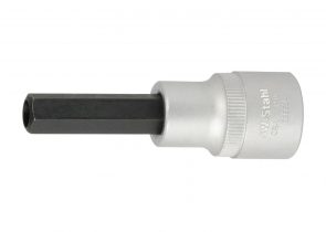 SW-STAHL ključ nasadni 1/2″ imbus 10mm sa rupom 7,5mm dubine 35mm dužine 75mm za de/montažu cr injektora PSA, MB 03663L