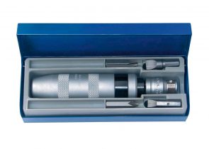 SW-STAHL set udarnog odvijača profi izvedba metalna ručka 2 križna i 2 ravna bit-a 5 dijelni, 04103L