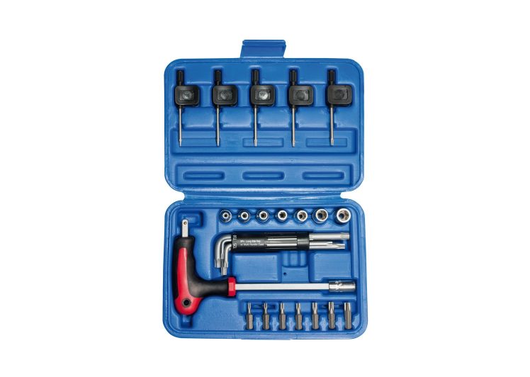 SW-STAHL set bitova e i t profil sa t drškom u plastičnoj kutiji, 04190L