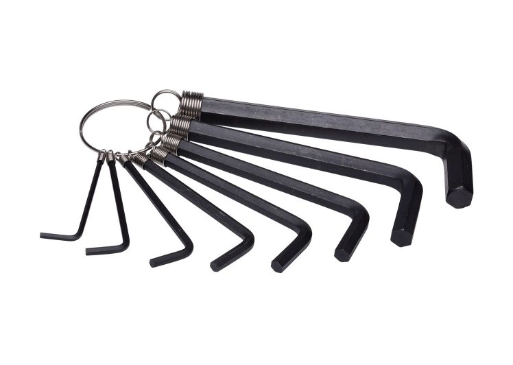 SW-STAHL set l ključeva imbus na prstenu 2-10mm 8 dijelni, hobi 04310SB