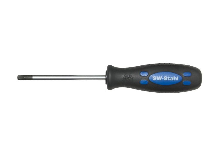 SW-STAHL odvijač torx s rupom t30x100 04490-t30