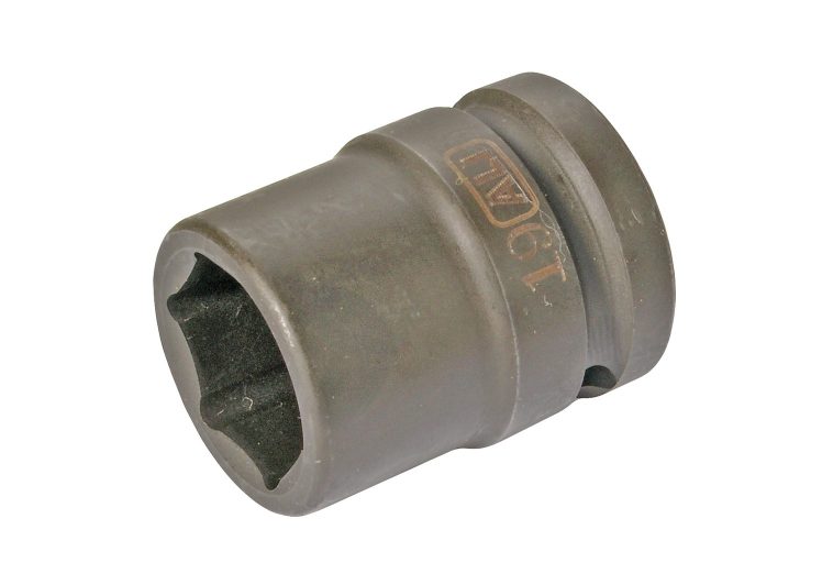 SW-STAHL ključ nasadni 1/2″ udarni 19mm kratki 38mm brunirani 07829L