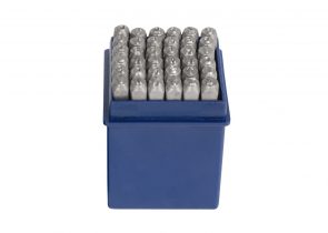 SW-STAHL udarna slova i brojevi, alatni čelik, simbol veličine 3 mm, broj od 0-9, slova od a-z – 08820l